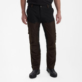 Deerhunter Strike Trousers in Dark Prune 477 Colour. Men's lightweight polycotton trousers with stretch material