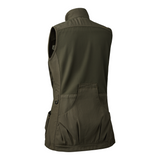 Deerhunter Lady Ann Extreme Waistcoat in Green, women's shooting waistcoat