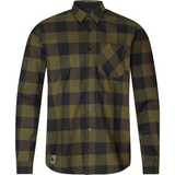 Seeland Toronto Shirt in Green Check, men's lumberjack style shirt