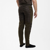 Deerhunter Excape Quilted Trousers in green, men's warm shooting trousers