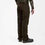 Deerhunter Excape Rain Trousers in green, men's waterproof trousers