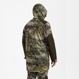 Deerhunter Excape Rain Jacket in Realtree Camouflage, men's waterproof long style jacket