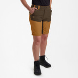 Deerhunter Lady Ann Shorts in Bronze, women's lightweight, stretch material shorts