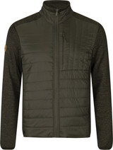 Seeland Theo Hybrid Jack in Pine Green, men's quilted jacket for shooting