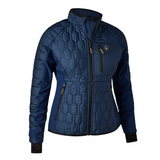 Deerhunter Lady Mossdale Quilted Jacket in Blue, women's quilted country jacket