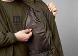 Harkila Orton Tech HWS Jacket, men's lightweight, packable and waterproof shooting jacket