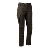 Deerhunter Lady Traveler Trousers in Chestnut Brown, women's lightweight country trousers