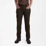 Deerhunter Lady Traveler Trousers in Chestnut Brown, women's lightweight country trousers