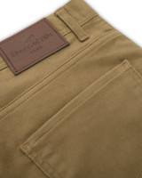 Hoggs Of Fife Men's Carrick Technical stretch moleskin trousers. Available in Dries Moss and Olive and different leg lengths.