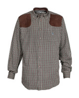 Percussion Sologne Hunting Shirt in green and brown check