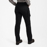 Deerhunter Lady Traveler Trousers in black, women's casual country trousers