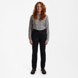 Deerhunter Lady Traveler Trousers in black, women's casual country trousers