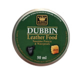 Sovereign Dubbin - 50ml tin. Feed and protect leather goods by applying dubbin. Ideal for waterproofing and protecting boots and leather goods.