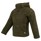 Jack Pyke Junior Sherpa Fleece Hoodie, children's fleece jumper