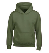 Children's Plain Hoody, kids hooded sweatshirt