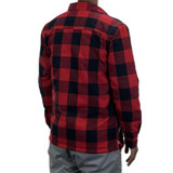 Sherpa Fleece Lined Work Shirt Check 4061 Lumberjack style over shirt