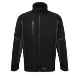 Tuffstuff Stanton Softshell Jacket, men's waterproof work jacket in black