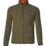 Seeland Vantage Reversible Fleece Jacket in green and orange