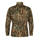 Deerhunter Game Half Zip T Shirt 8083 Long Sleeve Camouflage
