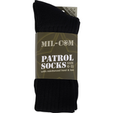 Mil Com Patrol Socks Wool Blend. Army Style socks
