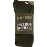 Mil Com Patrol Socks Wool Blend. Army Style socks