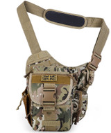 Kombat UK Multifunction Sling Bag, Molle tactical style shoulder bag