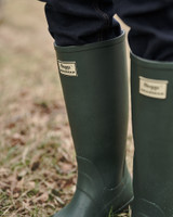 Hoggs of Fife Braemar Wellington Boots, natural rubber wellies