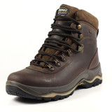 Grisport Evolution Hiking Boots in brown, men's waterproof leather walking boots