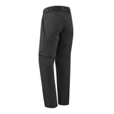 Deerhunter Slogen Zip-off trouser in Black ink. These men's trousers are detachable just above the knee.