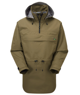 Ridgeline Evolution Smock in Heather Brown, men's waterproof and breathable shooting smock