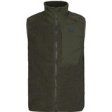 Harkila Fjell Polar Waistcoat, men's deep pile fleece gilet for hunting