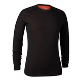 Deerhunter Quinn Merino Undershirt. Crew neck base layer top to help regulate body temperature.