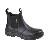 Grafters Non Metal Safety Dealer Boots in black, men's fully composite safety work boot