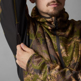 Harkila Deer Stalker Camo Fleece hoodie in AXIS MSP Forest Camouflage