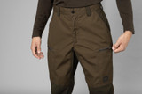 Harkila Fjell Trousers in light willow green, men's lightweight waxed cotton shooting trousers
