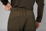 Harkila Fjell Trousers in light willow green, men's lightweight waxed cotton shooting trousers