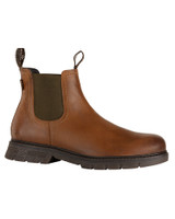 Hoggs of Fife Dalmeny Dealer Boots in tan, men's leather country dealer boots