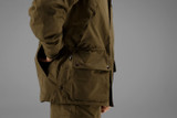 Harkila men's Retrieve shooting jacket. Lightweight jacket featuring Harkila's HWS membrane.