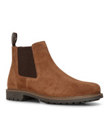 Hoggs of Fife Banff Dealer Boots in Coffee Suede, men's dealer boots