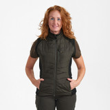 Deerhunter Lady Moor Zip-Off Jacket. Light quilted jacket with zip-off sleeves that can also be worn as a waistcoat.