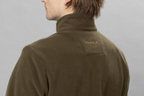 Harkila men's Sandhem 200 fleece pullover. Men's half zip pullover in Willow Green.