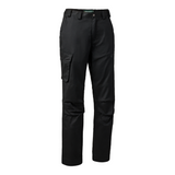 Deerhunter Men's traveler trousers 3164 in black, features a variety of pockets.