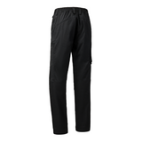 Deerhunter Men's traveler trousers 3164 in black, features a variety of pockets.