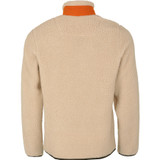 Seeland men's Zephyr fleece jacket in Sandshell. Teddy soft, full zip fleece jacket.