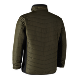 Deerhunter Moor Padded Jacket with Softshell in green, men's quilted country jacket