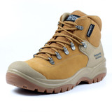 Grisport Sub Contractor S3 Safety Boots, men's steel tor cap work boots in tan