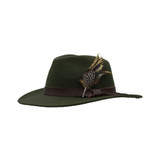 Walker & Hawkes Richmond Fedora Crushable Felt Hat