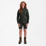 Deerhunter Lady Atlas Shirt 8142 in Timber 393. Comfortable cotton shirt with 2 chest pockets.