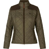 Harkila Ladies Ailsa Quilt Jacket in green, women's quilted country jacket