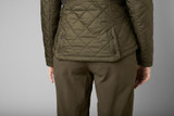 Harkila Ladies Ailsa Quilt Jacket in green, women's quilted country jacket